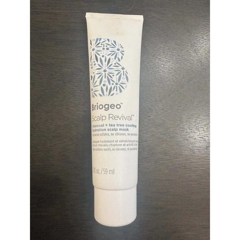 Briogeo Scalp Revival‎ Charcoal + Tea Tree Cooling Hydration Scalp Mask 2 fl oz